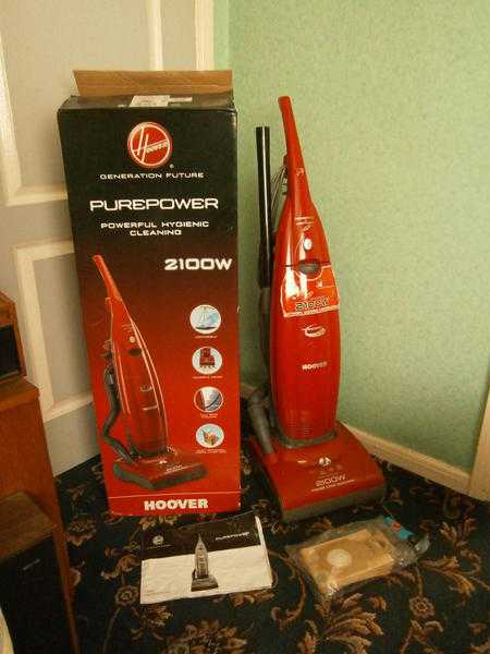 Hoover upright vacuum cleaner - powerful ideal dog  cat fur
