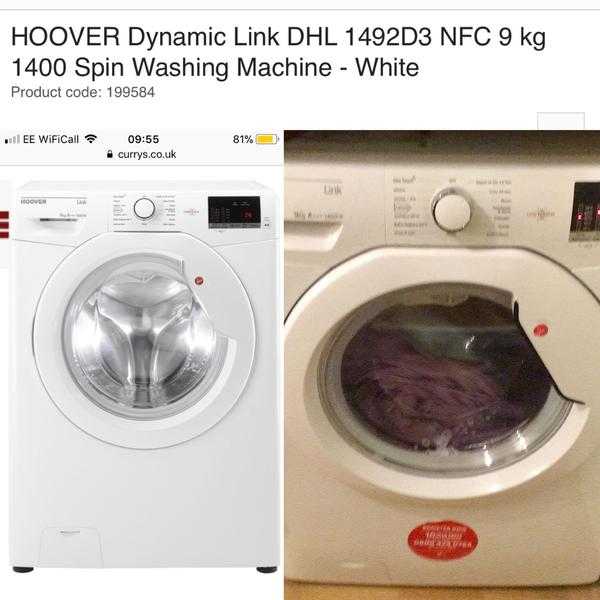 Hoover Washing Machine (2months old)