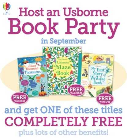 Host A Usborne Party Today And Get Great Benefits