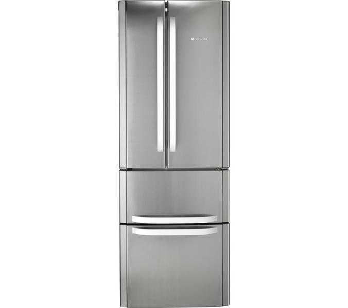 HOTPOINT FFU4DX Fridge Freezer - Stainless Steel