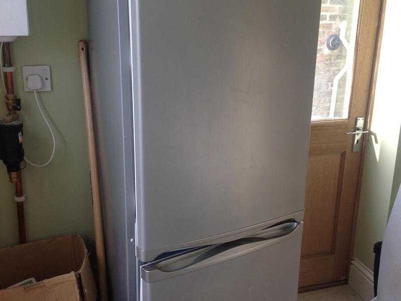 Hotpoint fridge freezer silver RFA52 5050 split A rated