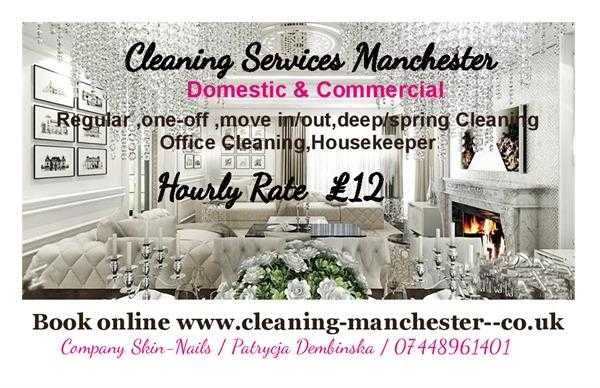 House Cleaning Move in-outDeep-spring Regular One -off Norton  Manchester Rochdale