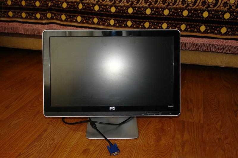 HP 2009V 20quot LCD TFT Widescreen Monitor with built in   stereo speakers