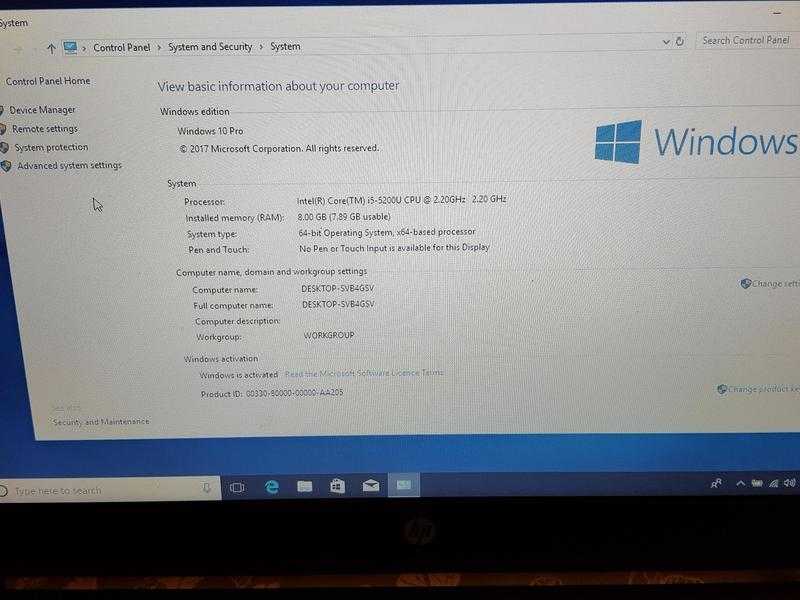 HP 430 G2, i5, 500GB, 8GB RAM, Windows 10 laptop