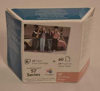 HP 57 Tri-color Inkjet print cartridge