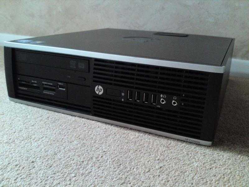 HP COMPAQ 6200 PRO DESKTOP PC. SMALL FORM FACTOR. HARDLY USED. INTEL CORE i5