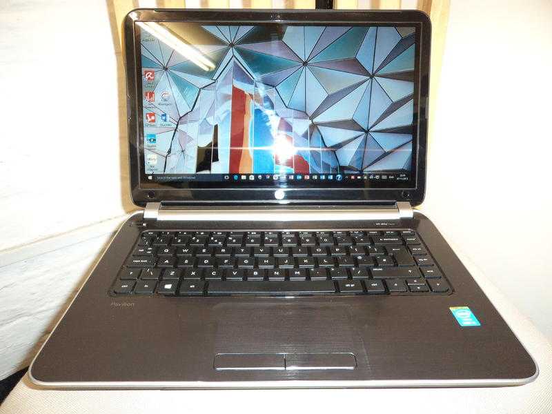 HP PAVILION TOUCHSMART 14 -N055SA LAPTOP UPGRADED TO WINDOWS 10HOME