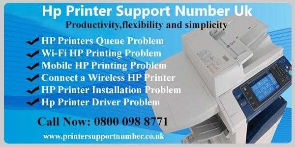 HP Printer Contact Support Number UK