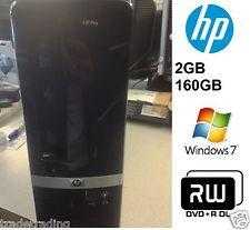 HP Pro 3120 Dual Core 2.8GHz 2GB 160GB Windows 7 Pro SFF Desktop PC