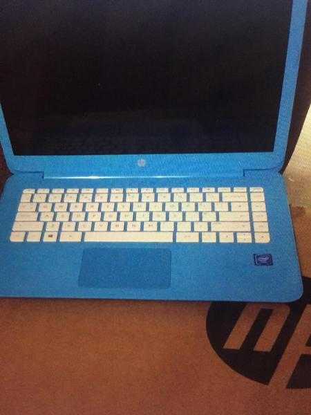 Hp stream 14 blue laptop brand new unwanted raffle prize