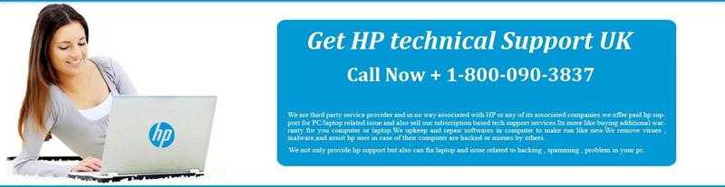 HP UK customer help line number