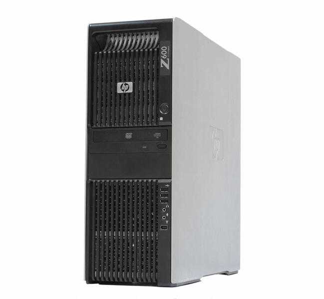 HP Z600 COMPUTER - 2 CPUs AND 32GB RAM
