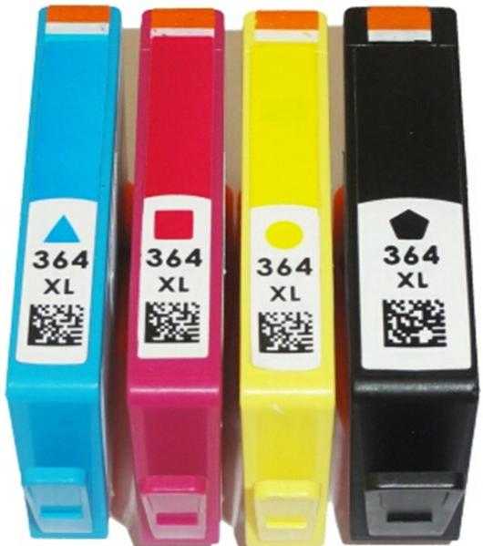 HP364XL ink cartridges