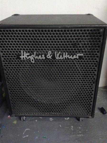 Hughes and Kettner 15quot bass cab 8 ohms 200 watts. BR 115