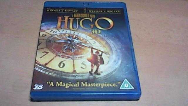 HUGO 3D BLU RAY - MINT CONDITION. - MARTIN SCORSESE FILM