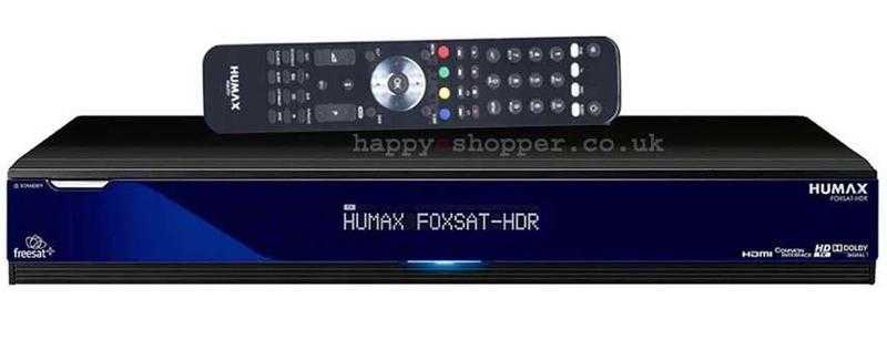 Humax Foxsat Freesat HDR (500gb) HD DVR Twin Tuner Recorder