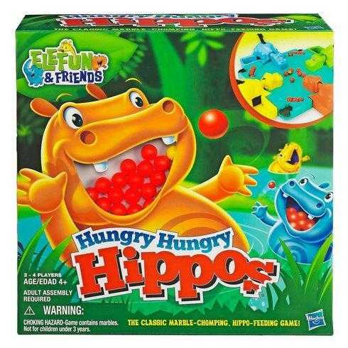 Hungry Hungry Hippos Board Game - Brand New in Box