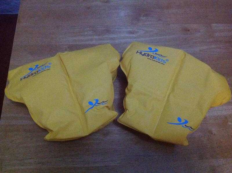 Hydrokids swimming armbands in yellow