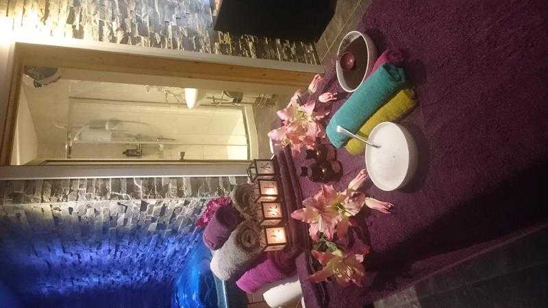 Hydrotherapy treatment spa, body scrubs and massage