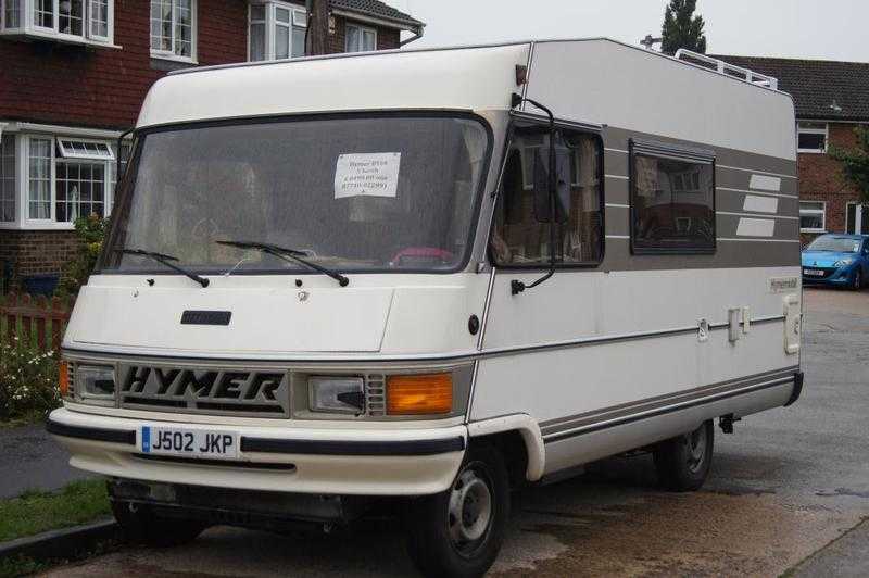 Hymer B 554 A Class motorhome, J reg, 5 berth 2 dining areas