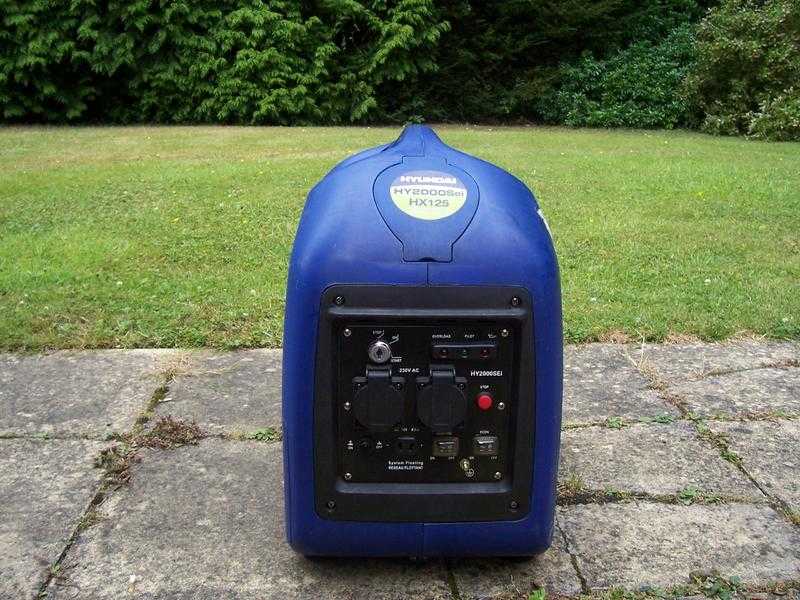 Hyundai HY2000SEI 2.2kw Digital Inverter Generator with Key and Remote Start