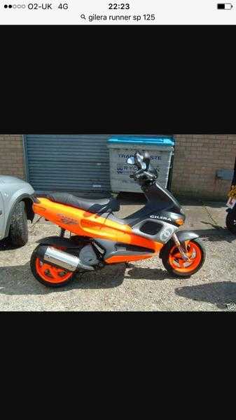 I am LOOKING for a Gilera runner 125cc