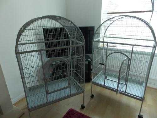 I have 2 large bird cages for sale