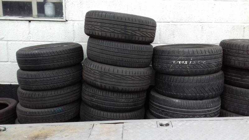 I HAVE A MIX OF ODD SIZE SECONDHAND TYRES TO CLEAR