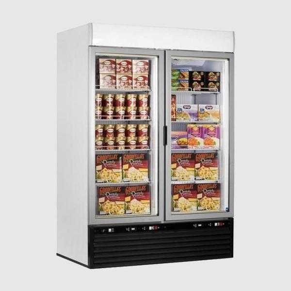 Iarp 964 Ltr Upright Double Glass Door Freezer EIS110