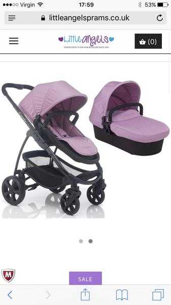 Icandy strawberry pushchair and Carrycot