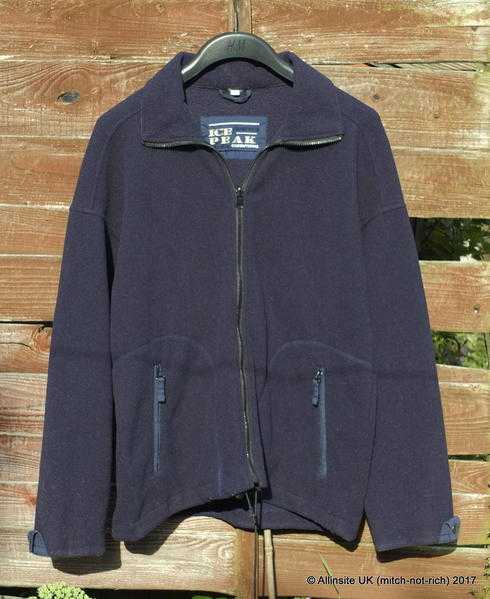 Ice Peak Gents Navy Blue Fleece - Size Large