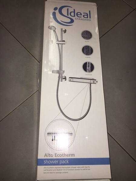 Ideal standard Alto ecotherm shower pack chrome new in box