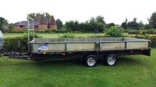 IFOR WILLIAMS TRAILER LM 166 PLANT RECOVERY FLAT BED FARM CAR VAN STOCK IVOR