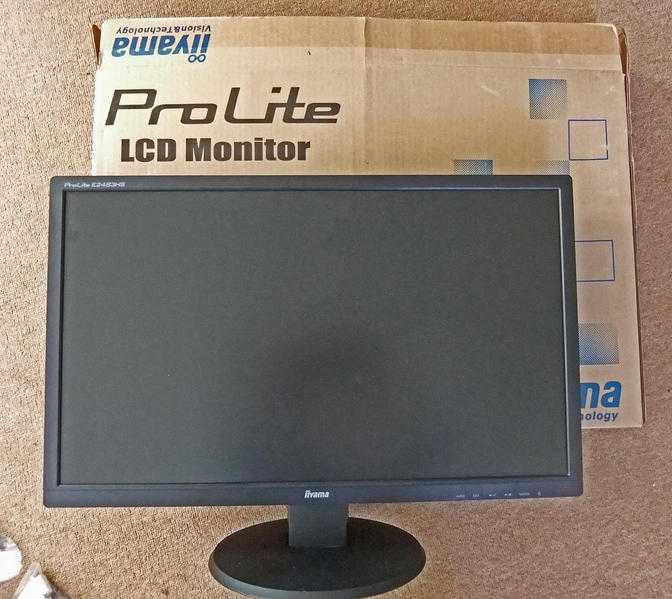 Iiyama 24quot widescreen monitor