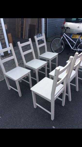 Ikea 6  dining chairs