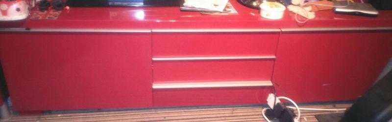 Ikea Besta Red Units