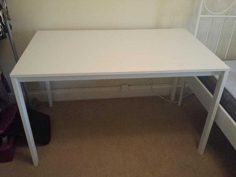 Ikea big white desk