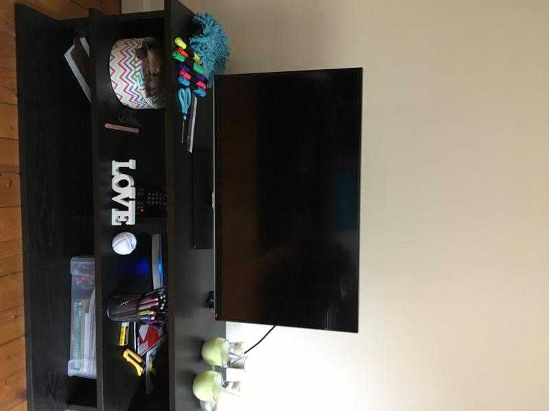 IKEA Black Benno TV Stand