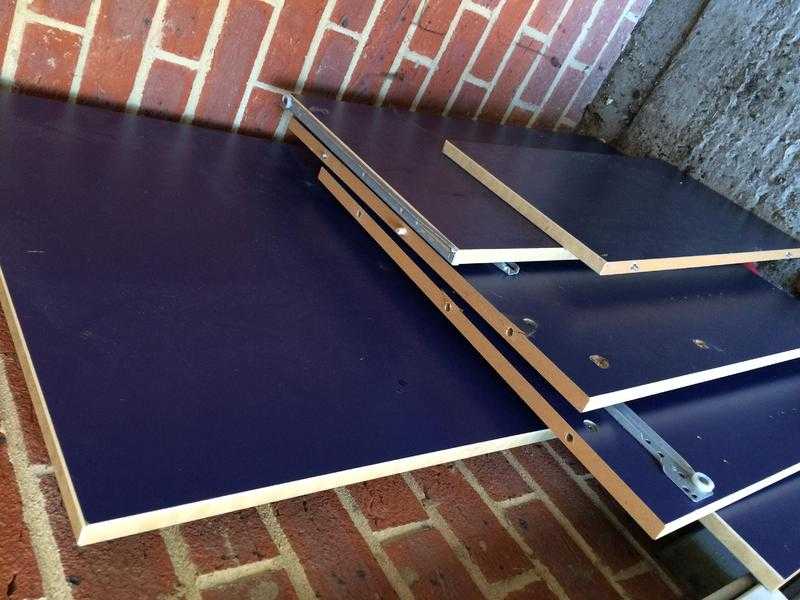 IKEA Blue Desk Parts