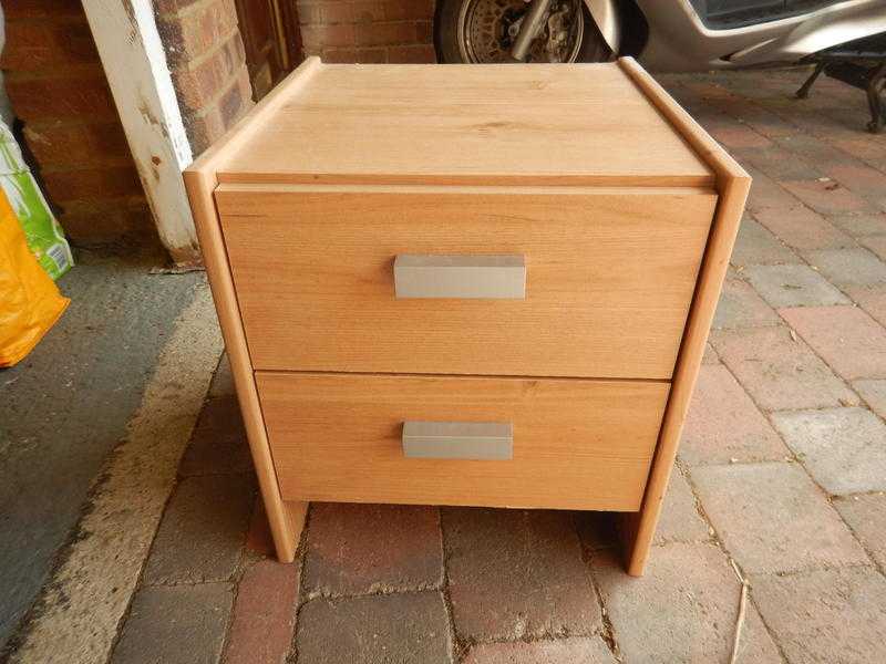 IKEA CAPELLA 2 DRAWER Bedside Table