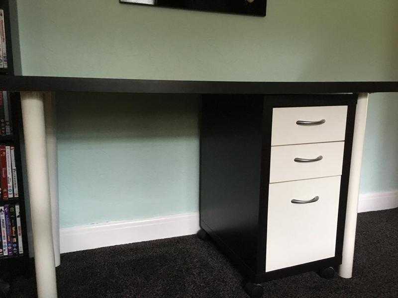 Ikea deskdressing table with drawer unit