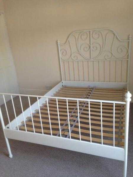 Ikea double bed.