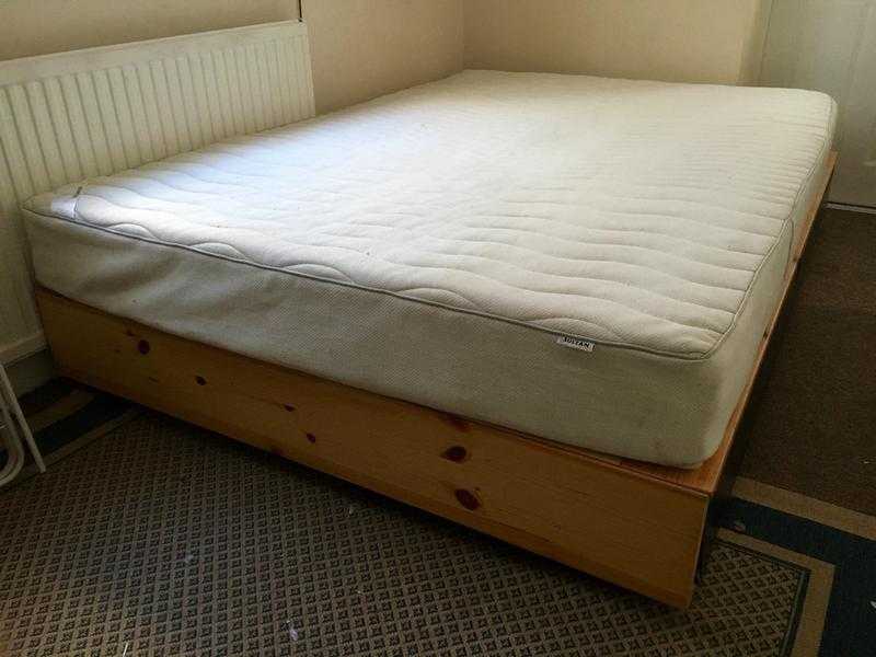 IKEA Double Bed and Mattress - Only 60