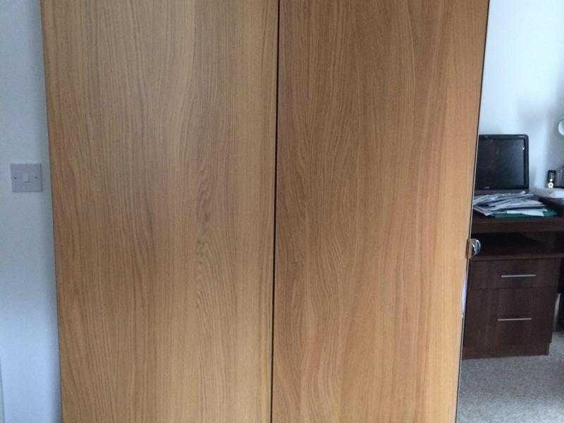 Ikea double wardrobe pax system