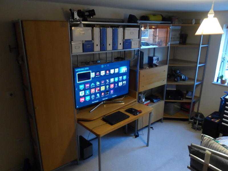 IKEA Journalist Oak Storage amp Display Units  Desk Office, Bedroom, Living Room, TV Stand