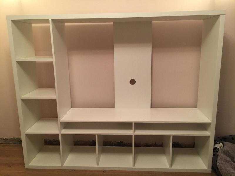 IKEA Lappland tv unit in white