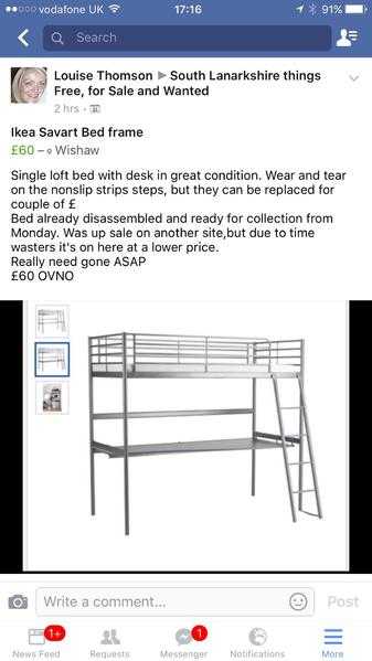 IKEA LOFT BED