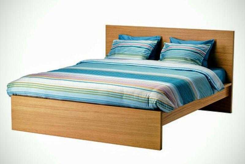 IKEA MALM double bed. See ad.