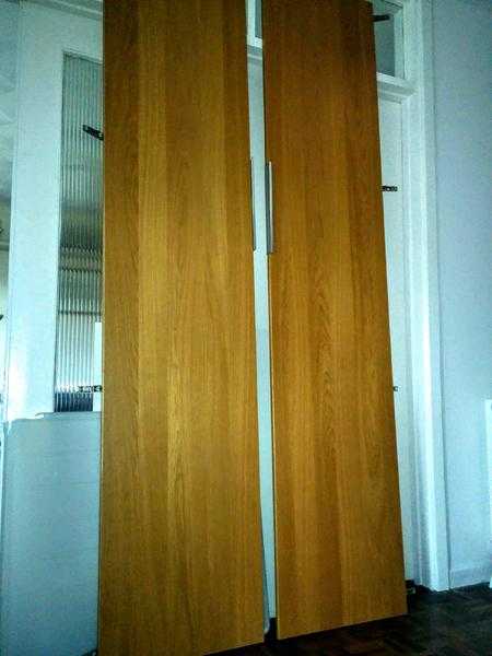 IKEA PAX Oak Wardrobe Doors x2