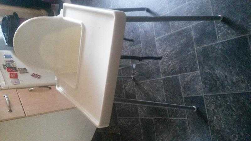 Ikea plastic highchair all wipe clean hardly used